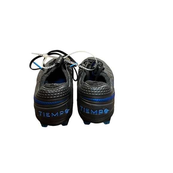 New Nike Tiempo Legend 8‎ Elite FG Under The Radar Black / Blue Cleats - Picture 5 of 6